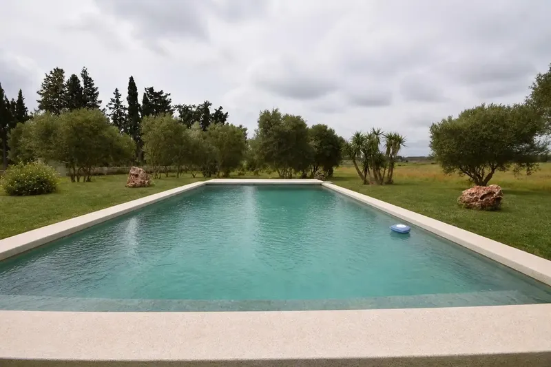 Newly built rustic finca with pool, own well and views of the Serra de Tramuntana in Muro — photo 6
