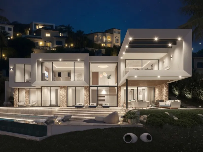 Luxury villa with spectacular sea views in Nova Santa Ponsa - Santa Ponca - 4 Bedrooms, 536 m² — photo 11
