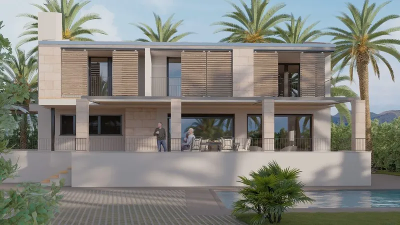 Plot for sale in Santa Maria del Camí – Single-family home project — photo 8