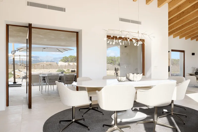 Newly built estate with vineyards in Biniali — photo 10