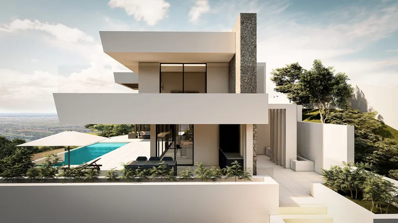 Stunning modern villa with panoramic views in Sa Font Seca — photo 4