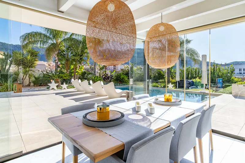Modern villa in Andratx with 3 bedrooms, pool and large underground garage for sale — photo 6