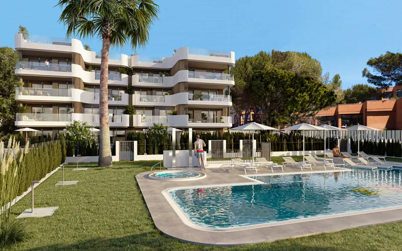 New build apartments and semi-detached houses in Cala Lliteres — photo 5
