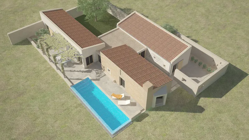 V672 – Beautiful under construction finca with unique views of the landscape in Manacor — photo 9