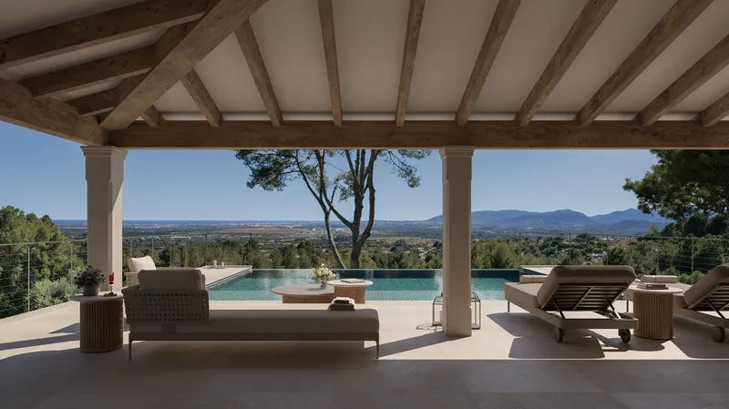 Exclusive villa with Palma bay views in Bunyola — photo 4