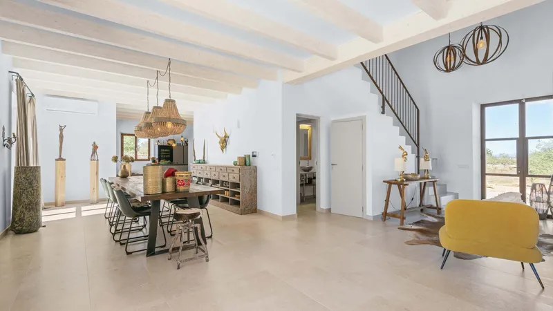A Stunning Natural Stone Finca Near Ses Salines—Privacy, Panoramic Views, and the Mediterranean Lifestyle — photo 11