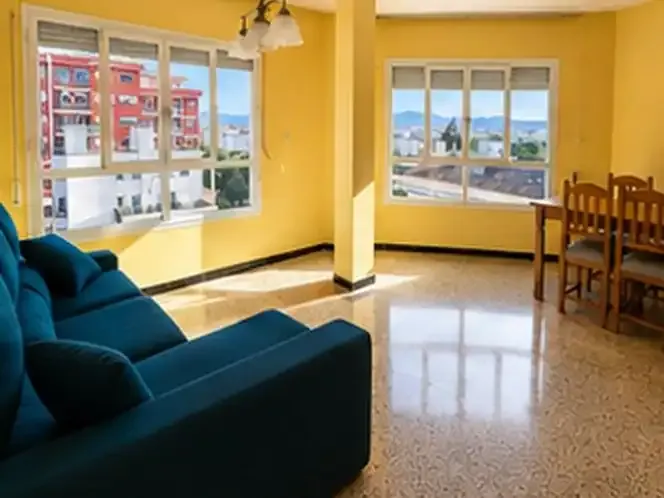Exterior 4-bedroom flat, very sunny, with balcony and open views on General Riera — photo 2