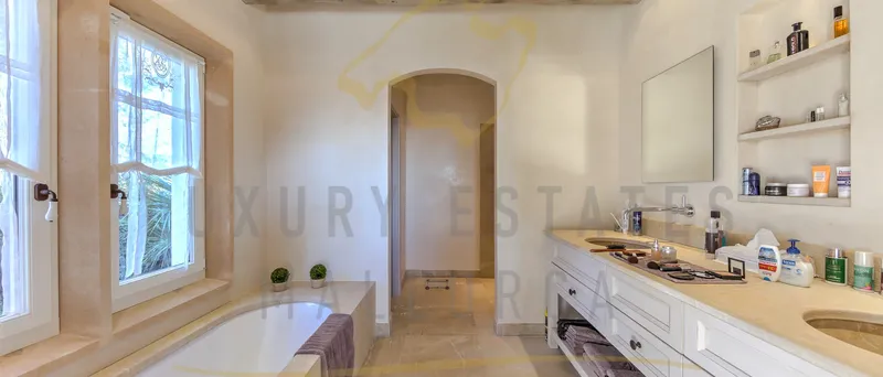 Natural stone villa in Port Andratx with harbour views — photo 8