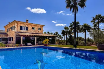 Mediterranean finca oasis with palm avenue, winter garden and pool — photo 2