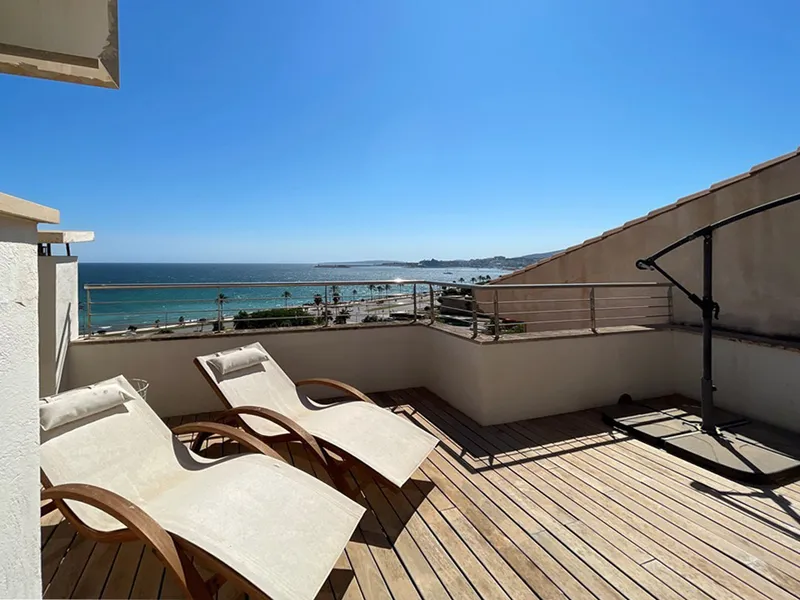 Penthouse with terrace and spectacular sea view, located in Portixol, 4 bedrooms, terraces, parking, Palma — photo 12