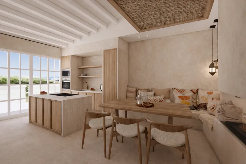 Modern townhouse with a private pool and patio, within walking distance of Illetas Beach — photo 6
