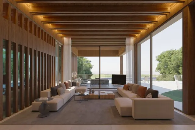 Frontline golf plot with villa project for sale in Son Vida, Palma, Mallorca — photo 3