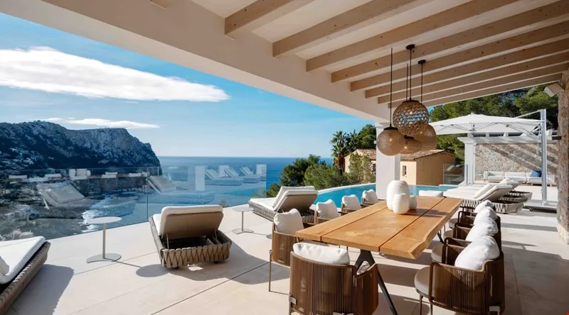 Exquisite contemporary coastal Villa for sale with infinity pool in Port d’Andratx — photo 5