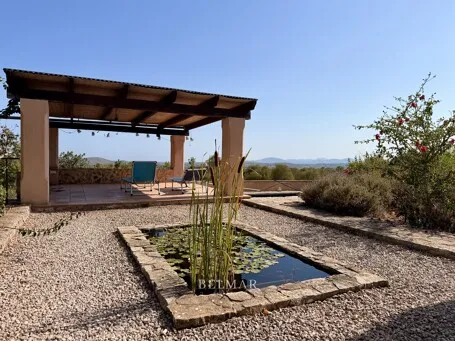 Self-sufficient tower-style finca with a guest apartment, pool, and panoramic views in Sant Llorenç — photo 2