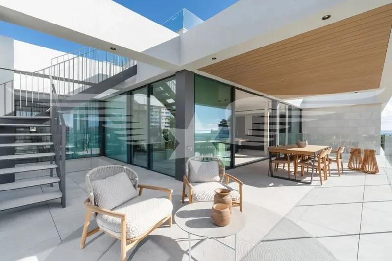Cala Mayor I Sea view penthouse with 4 bedrooms — photo 8