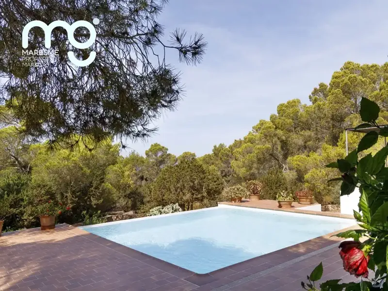 Located 5 minutes from the quiet area of Cala Saona and its crystal-clear turquoise blue beaches on the island of Formentera, this refuge house offers — photo 12