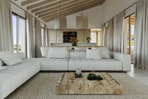 Petra: Quietly located new-build finca with panoramic views in Petra — photo 6