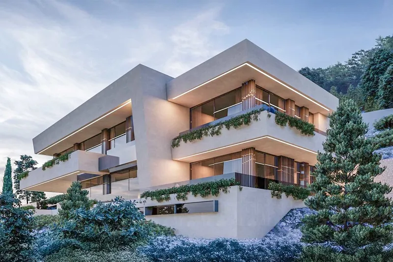 Exclusive building plot with sea views and submitted project for luxury villa in Son Vida — photo 11