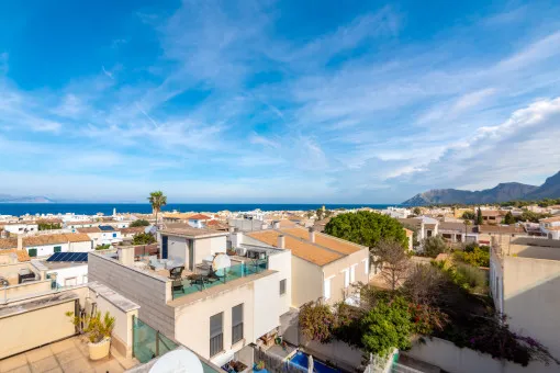 Colonia de San Pedro, terraced house with 360° views and jacuzzi in Colonia de Sant Pere just a few meters from the sea — photo 1