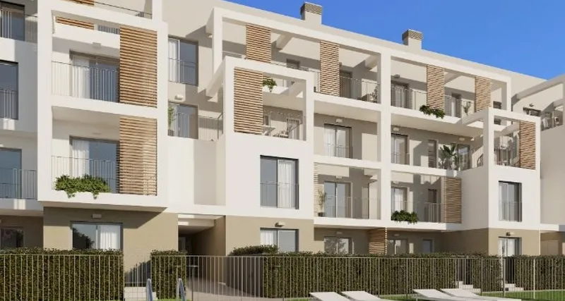New build garden apartment in Palmanova near the beach — photo 1