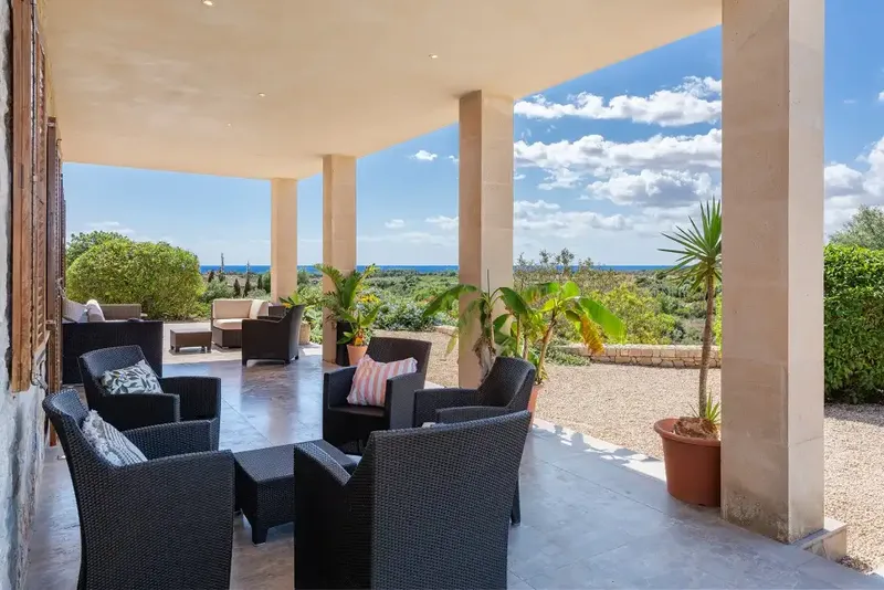 This beautiful stone finca for sale near Cala Murada, built in 2014 on 26,258 m² of land with sea views — photo 5