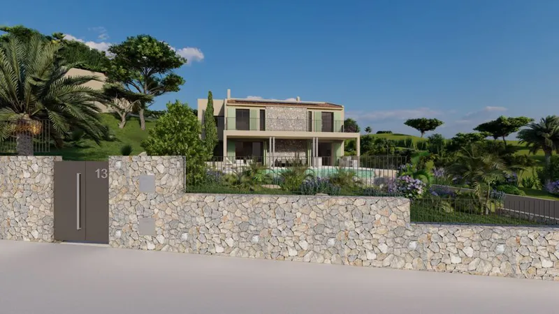 Attractive building plot with approved construction project for modern single-family home — photo 2