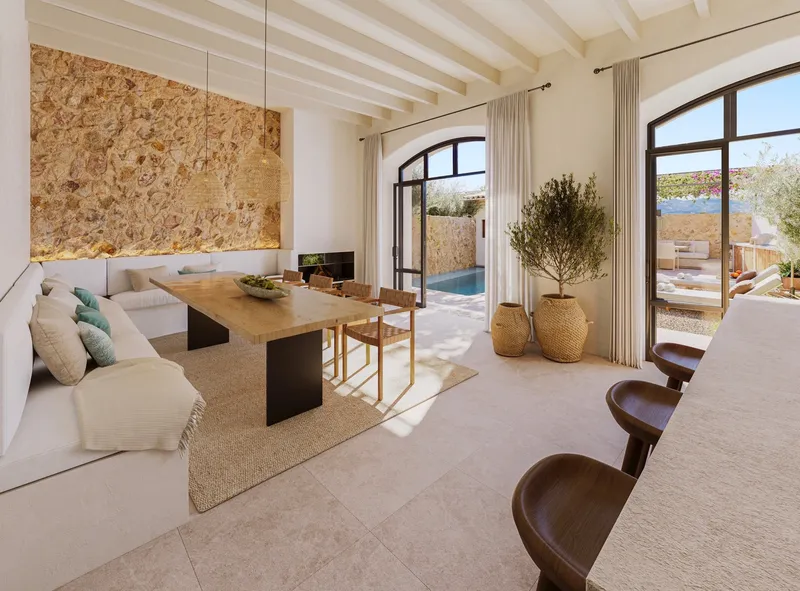 Project! Luxurious village house in Santa Maria with pool — photo 2