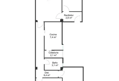 Apartment with elevator in Camp Redó area — photo 7