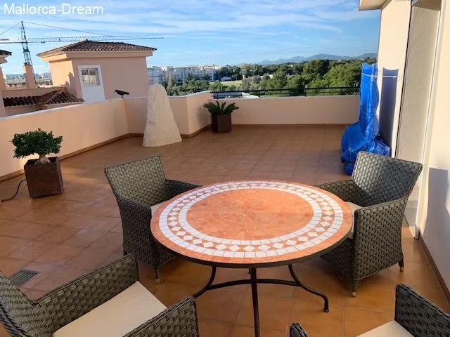 Sa Coma: Fantastic sunny penthouse with 60m2 XL terrace in Sa Coma — photo 3