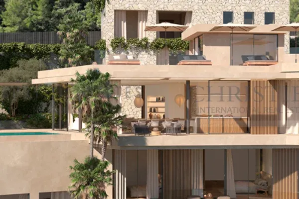 Large plot in Son Vida with sea views with building project — photo 2