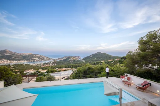 Puerto Andratx, luxury villa for rent in Port d'Andratx – high-end design with stunning sea views — photo 1