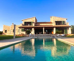 Garden of Eden / natural stone finca with fountain and panoramic views of the sea and mountains — photo 1