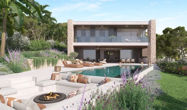 New-build villa with sea views, swimming pool and luxury design in Costa d'en Blanes — photo 3