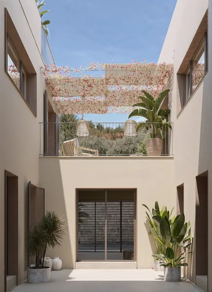 Exclusive project: Design village house with large plot and rooftop pool in Lloseta — photo 6