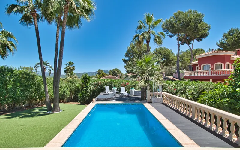 Mediterranean villa with pool, whirlpool and fantastic views in Costa de la Calma — photo 8