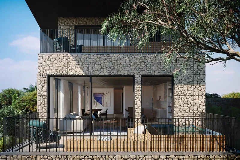New duplex penthouse with direct sea views, 3 bedrooms, 2 bathrooms, private terrace and pool — photo 5