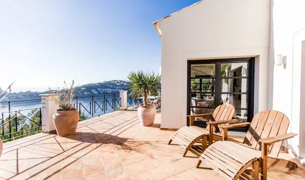 Exclusive villa with panoramic sea views in Puerto Andratx — photo 11