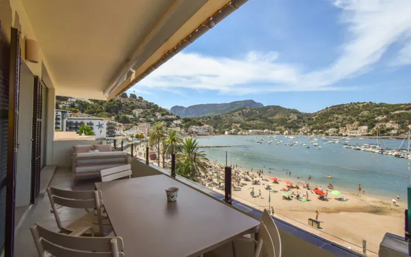 Beachfront penthouse with panoramic harbour views and relaxed coastal living in Port de Sóller – PM07397 — photo 6