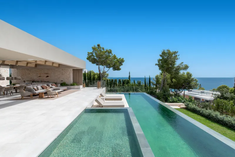 Unique new build villa for sale in Costa den Blanes with panoramic views — photo 1