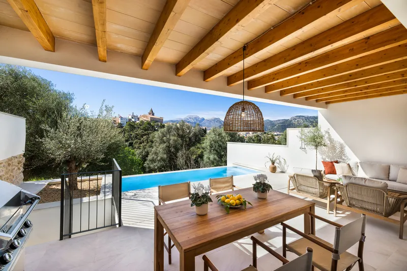 Exclusive designer village house, new build in Campanet with views of the Serra de Tramuntana — photo 11