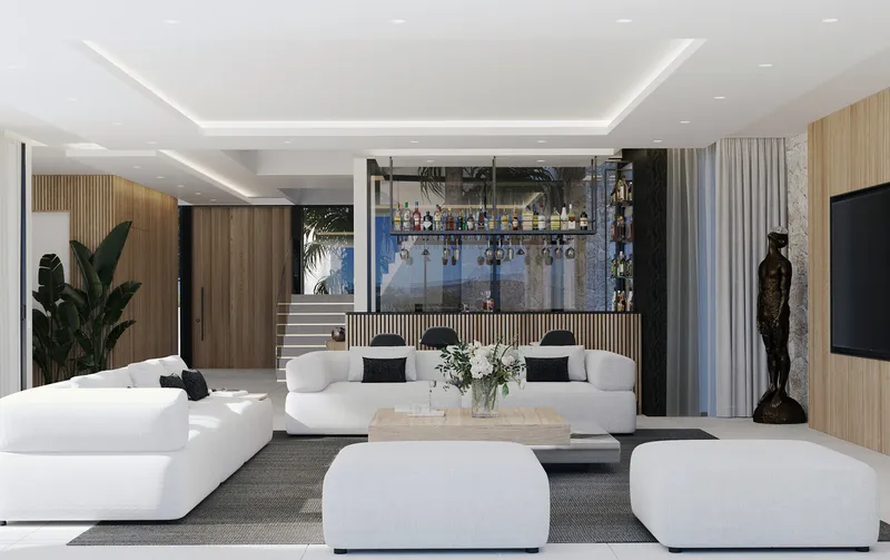 Newly built luxury villa with sea views in Cala Vinyes — photo 6