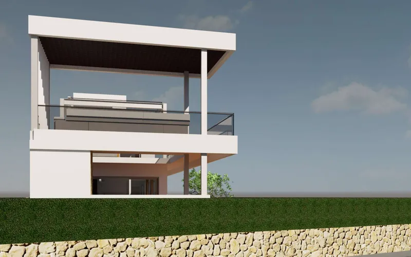 Plot with project near Caló del Moro — photo 4