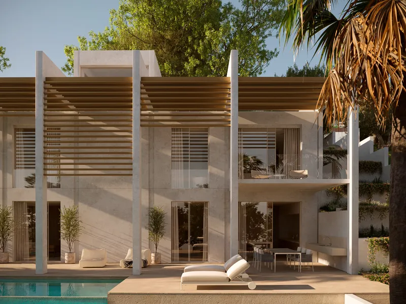Luxury villa under construction in Camp de Mar — photo 5