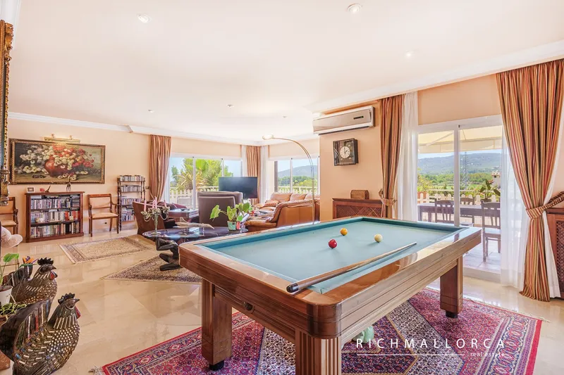 House with golf and mountain views for sale in Son Vida — photo 7