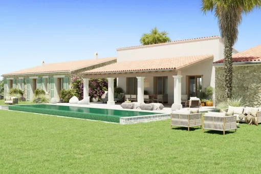Petra: Quietly located new-build finca with panoramic views in Petra — photo 1