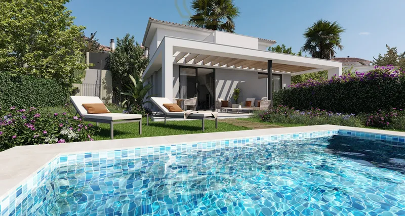 Newly built semi-detached house near Porto Cristo close to the beach — photo 1