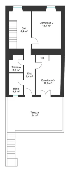 House - Santa Maria del Cami (Santa María del Camí) , Built Surface 160m 2 , Plot Surface 123m 2 , Terrace... — photo 3