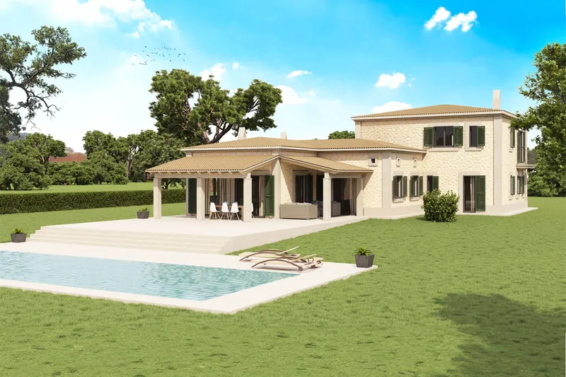 Newly built finca with fantastic views in Son Macià — photo 2