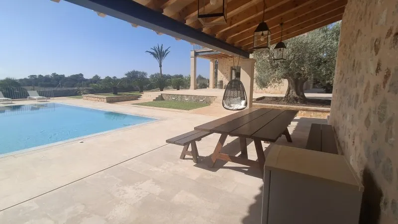 Self-sufficient finca with underfloor heating, horse/animal keeping, pool near Porreres -- F 43 — photo 10