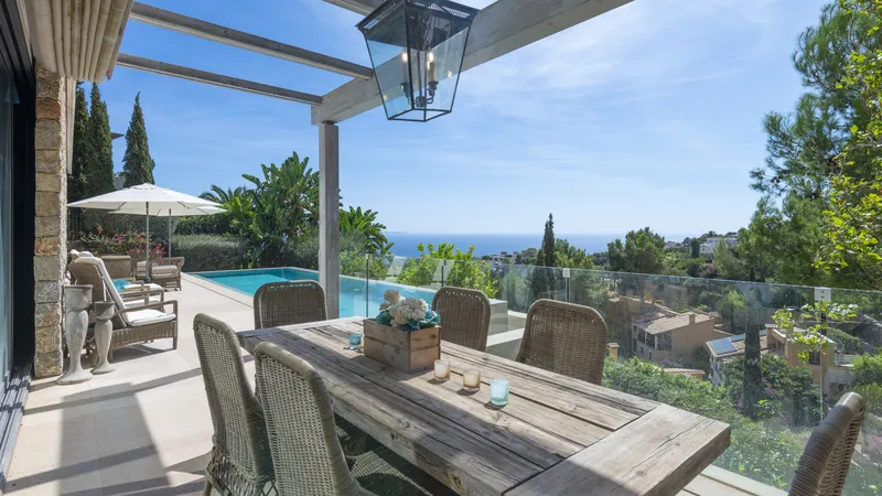 Villa in Génova with modern design & stunning views of the bay of Palma — photo 5